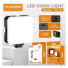 PLOKAMA PK-70 Led Video Photography Selfie Light Portable Phone Camera
