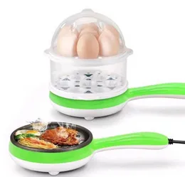 Magic Multi Function Egg Poacher Double Layer Non Stick Steaming Machine Steam Boil Fry Roast