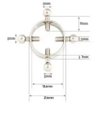 Adjustable Nipple Ring Jewellary