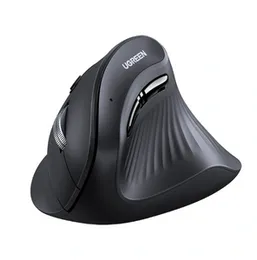 UGREEN Multi-Mode Bluetooth + Wireless Vertical Mouse – MU008 - 25444