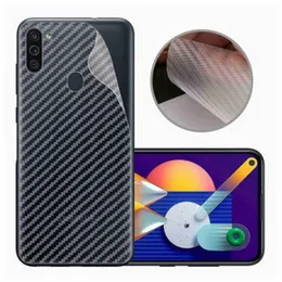 Carbon Fibre Back Sticker for Samsung Galaxy A11 / M11 – Slim Fit | Anti-Scratch & Stylish Wrap