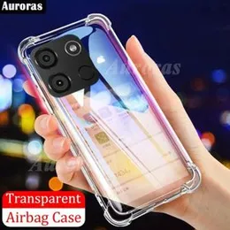 Itel A60 Shockproof Bumper Transparent Back cover