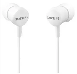 Samsung S-22 3.5mm Headphone Jack Wired Headset with Mic High-Quality In-Ear Stereo Sound Earphone