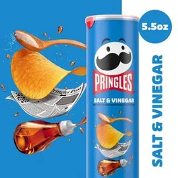 Pringles Salt & Vinegar Flavour - Potato Chips - 165gm