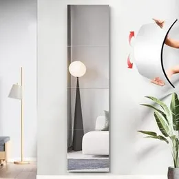 Mirror wall sticker arcylic 40 x 60 cm