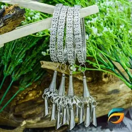Silver plated bangles Silver Lover Stylish hanging bangles Eye-catching Design For Women & girls Jewelry.