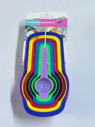 Measuring Cups/Spoon | Kitchen Utensils | Kitchen 6 pcs | Multi Color | Cake Backing Accessories