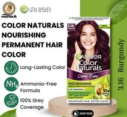 Garnier Color Naturals Shade 3.16 Burgundy