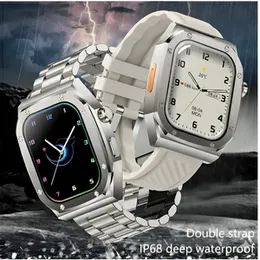 Z79Max smartwatch White Color stainless steel waterproof compass NFC heart rate multifunctional exercise smart watch Z79 Max