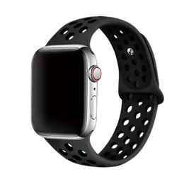 Silicon Strap for Smart Watch – Sport Band for iWatch 42mm/44mm/45mm/49mm | Breathable & Stylish