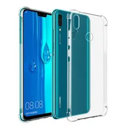 Luxury Shockproof Thickballoon Transparent Back Cover for Huawei Y9 2019