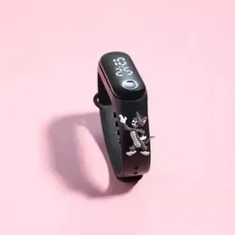 New Disney Tom LED Touch Watch Bracelet Watch Student Children Sports Cartoon Electronic Watch Present