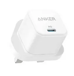 Anker PowerPort III 20W Cube Charger (A2149K21) – Compact Fast Charging USB-C Power Adapter