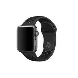 Nike Silicone Strap Band for iWatch – 42mm/44mm/45mm/49mm | Sporty & Breathable Design