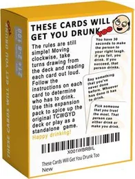 These Cards Will Get You Drunk Too - Fun Adult Drinking Game for Parties