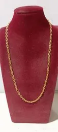 gold plated link chain for ladies 24 inch gattantee