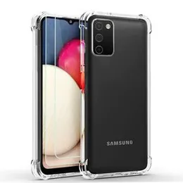 Thickballoon Shockproof Transparent Back Cover For Samsung Galaxy A03s