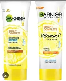 Garnier Bright complete vitamin C face wash 100g