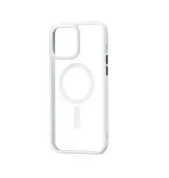 MagSafe Magnetic Phone Cover Wireless Charging Supported Clear Case for iPhone 14 Pro Max / 14 Pro / 13 Pro