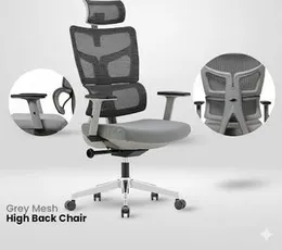 BUY A GRSY MESH HIGH BACK CHAIR