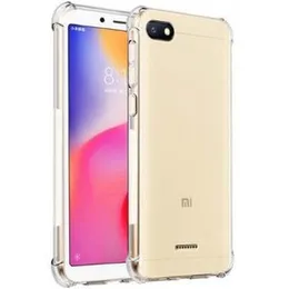 Shockproof Bumper Transparent back cover for Redmi 6A