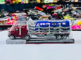 Transport Truck With a Bus Toy Set