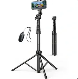 UGREEN 1.7 Meter Floor Tripod And Selfie Stick with Bluetooth Remote – LP680 - 15609