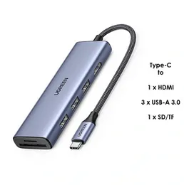 UGREEN 6 IN 1 Converter Hub Type-C – CM511 - 20956A