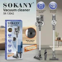 SOKANY SK-13042 High Power 2200W Lightweight Handheld Cordless Vacuum Cleaner for Easy Home Cleaning