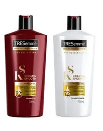 Tresemme keratin smooth shampoo and conditioner 700ml