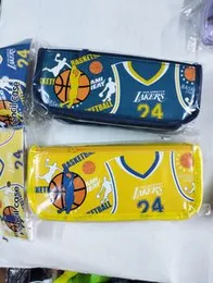 Lakers Unisex Pencil Box with Zipper and Inner Compartment