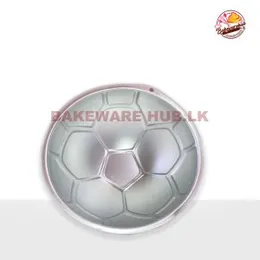 Football-Shaped Baking Tray – Aluminum | 1Kg Capacity | Themed Cake Mould for Sports Events