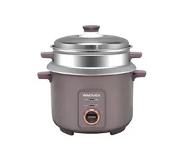 Innovex IRC189 – 1.8L Automatic Rice Cooker (Double-Layer Body + Stainless-Steel Lid)