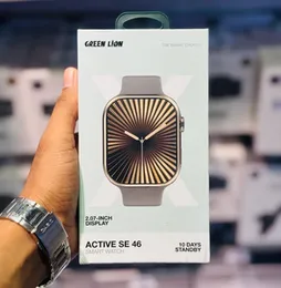 Green Lion Active SE 46MM Smart Watch – 2.07" IPS Display, Bluetooth V5.3 & Health Monitoring