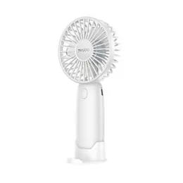 YF15 Small Portable Fan with 3-Speed Infinitely Variable Control, 1200mAh Battery & Removable Phone Holder