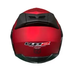 UP2 Alien Helmet Black Red Matte