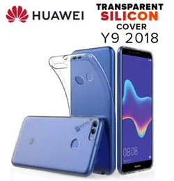 ThickBallon Clear Transparent Silicone Case back cover For Huawei Y9 2018