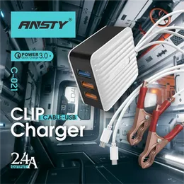 Clip   Charger   with   USB   Cable   C-021   –   2.4A   Output