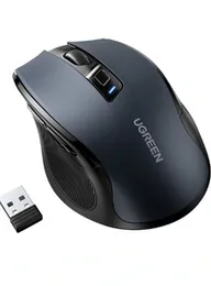 UGREEN Ergonomic Wireless Mouse 2.4G 4000DPI Silence Design – MU006 - 90545