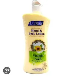 Lafresh vitamin A & E hand and body lotion 550ml