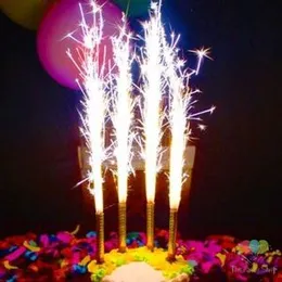 Happy Birthday Party Cake Decoration Spark Candle Large 1Pcs