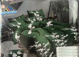 Bedsheet with Pillow Covers – Size 6×4