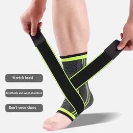 Pressurized Support Ankle Foot Guard, Ankle Support with Adjustable Strap for Weak Ankles, Sleeve Socks for Ligament Damage, Sprained Ankle