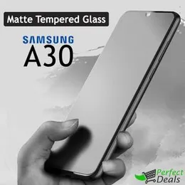 A30 Stylish Full Cover Matte Texture MTB tempered Glass Protector Frosted Glass for Samsung Galaxy A30