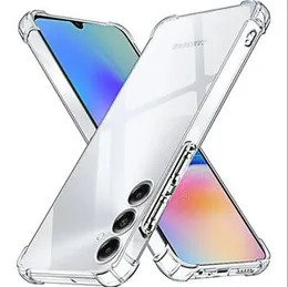 Luxury Shockproof case for Samsung Galaxy A05 A05S A04 A14 A24 4g A34 A54 5g A04S A04E Transparent Protective TPU Silicone Back Cover