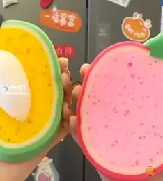 Fruit sponge kitchen use sponge