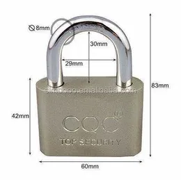 Short Shackle Stainless Steel Best Padlock 60MM