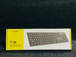 T-WOLF T15 Business Wired Keyboard.