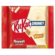 KitKat Chunky White Chocolate 4 bars