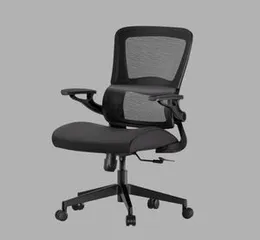Black Mid Back mesh chair
